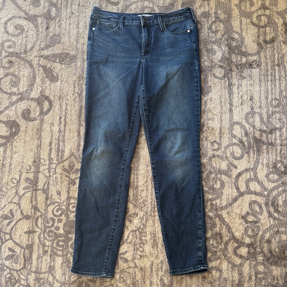 Athleta Dark Blue Skinny Jeans